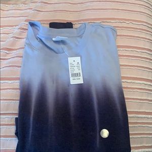 Madewell tie die long sleeve shirt